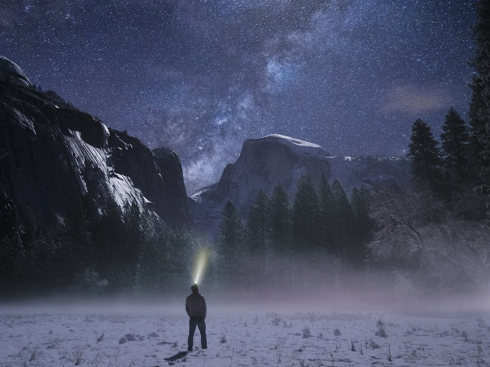 Yosemite National Park Straße