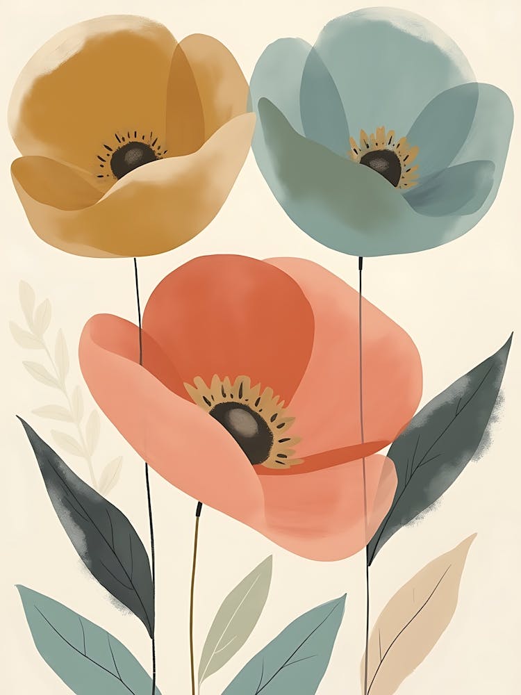 Tranquil Minimalist Botanical