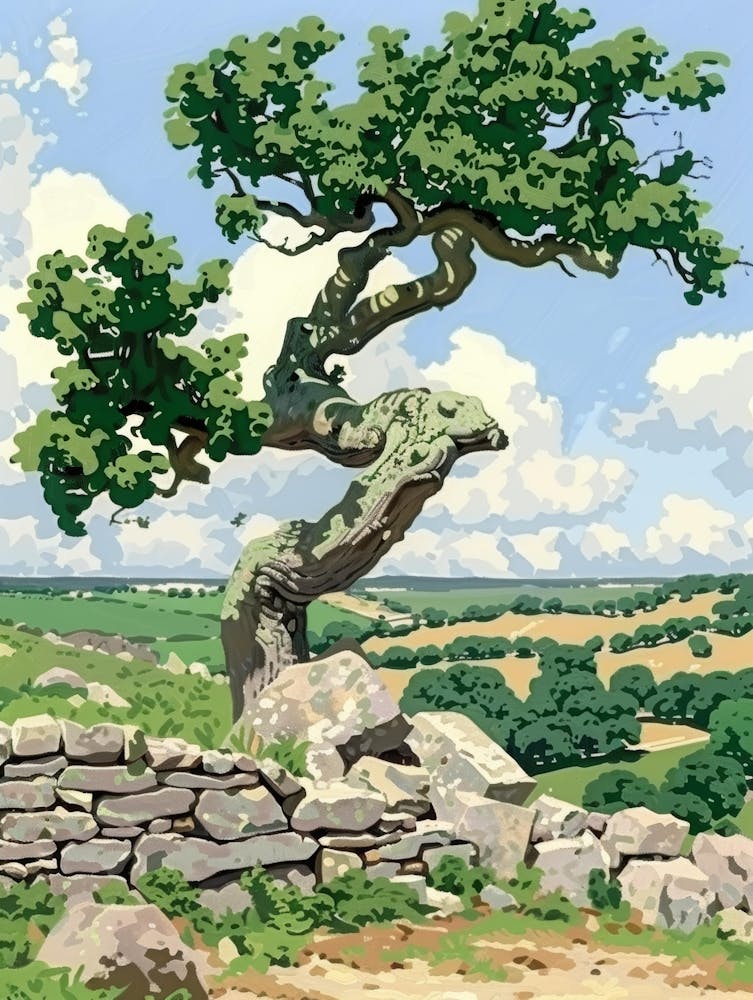 Tree In A Field 4