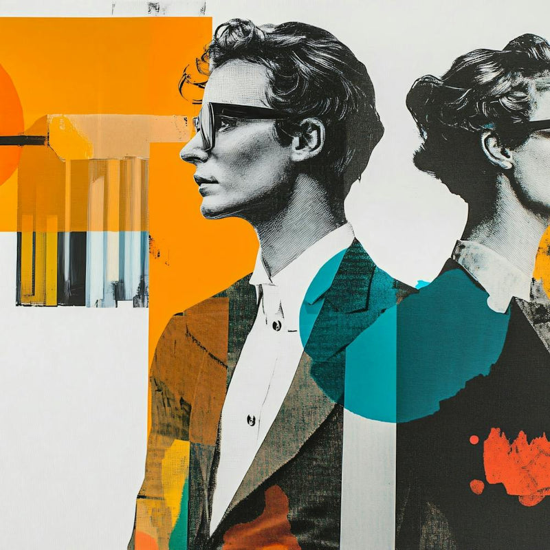 'Two Women' Collage