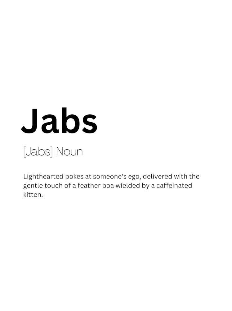Jabs Definition Meaning
