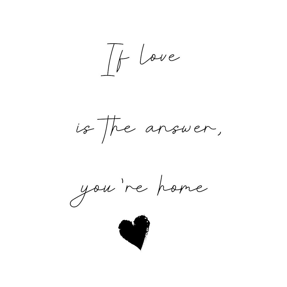 If Love Is The Answer, Boyfriend Girlfriend Gift