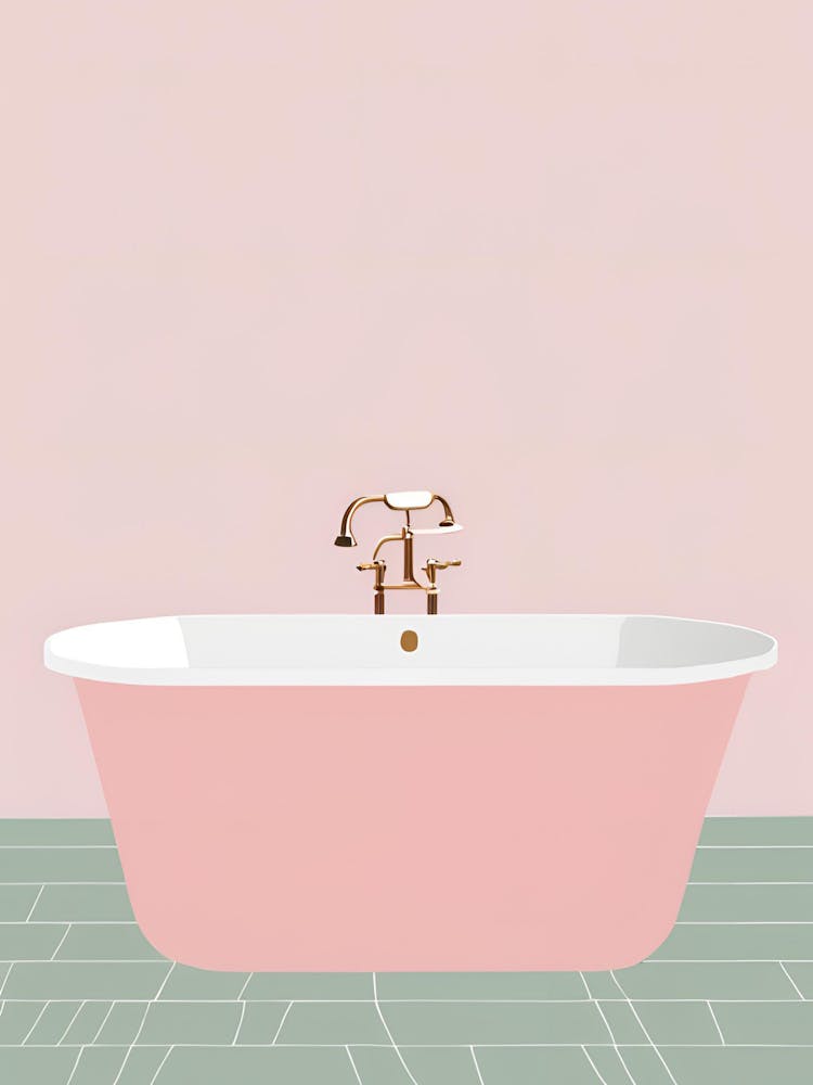 Pink Bathroom