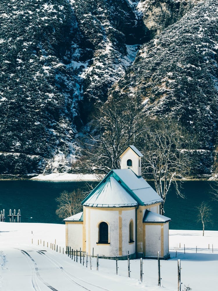 Achensee Austria In Winter