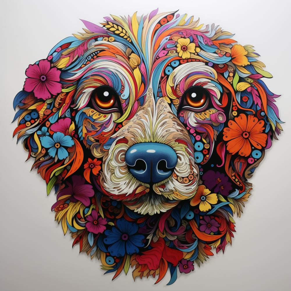 Colorful Dog