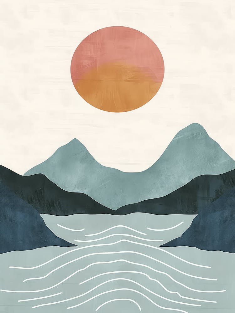 Sunset In The Mountains 21