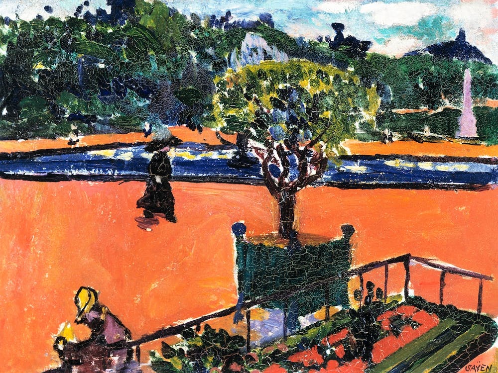 Luxembourg Gardens, Henry Lyman Saÿen
