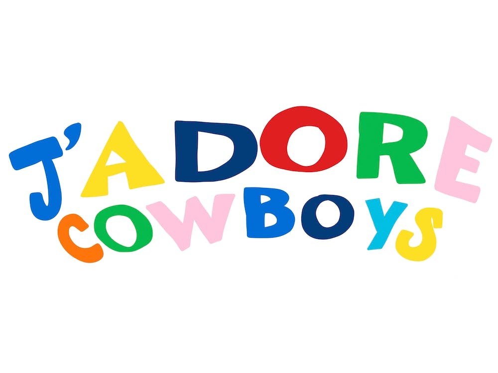 J’Adore Cowboys Poster