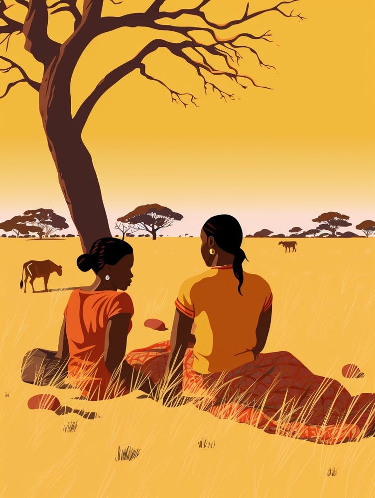 Zimbabwe 1 Travel Illustration