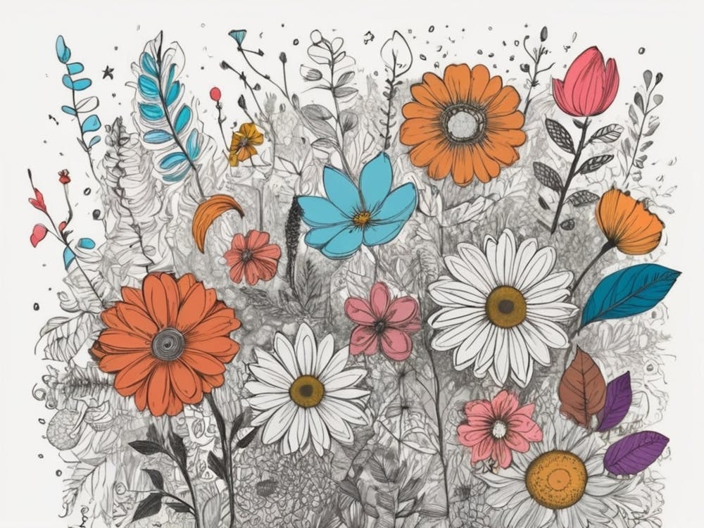 Flowers In The Garden