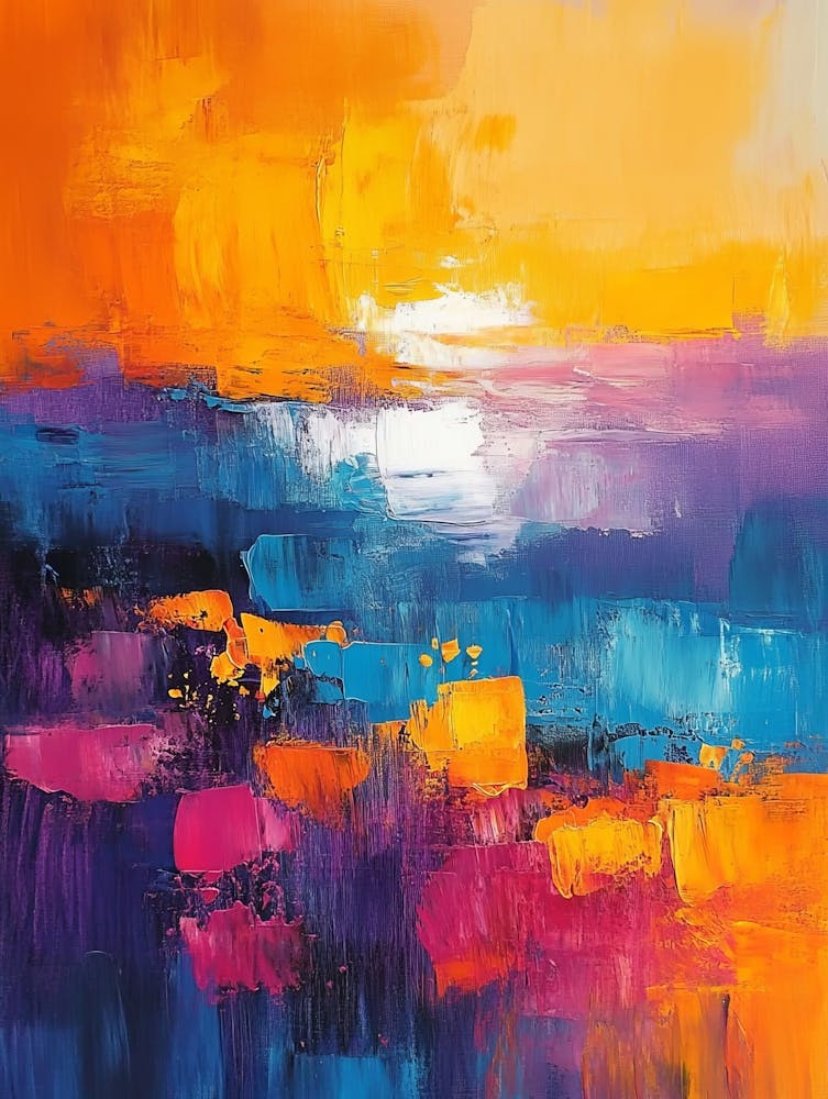 Abstract Painting Colourful