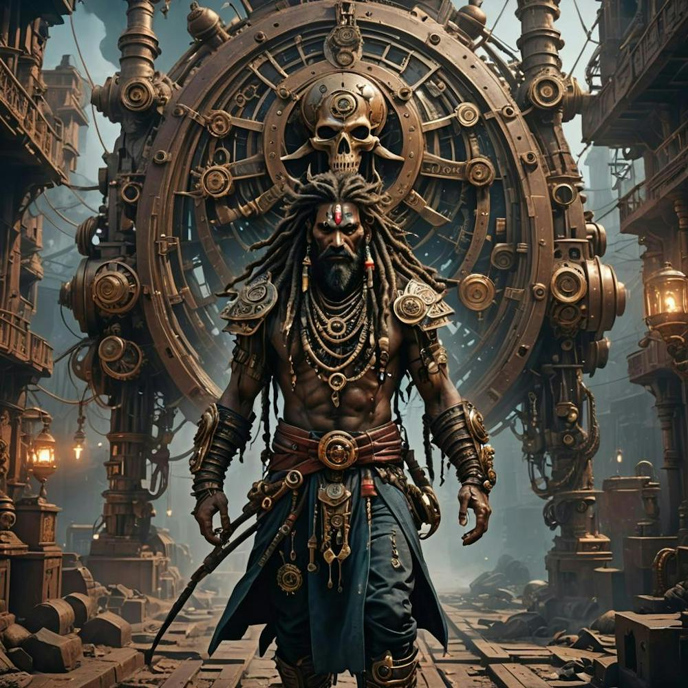 Man With Dreadlocks