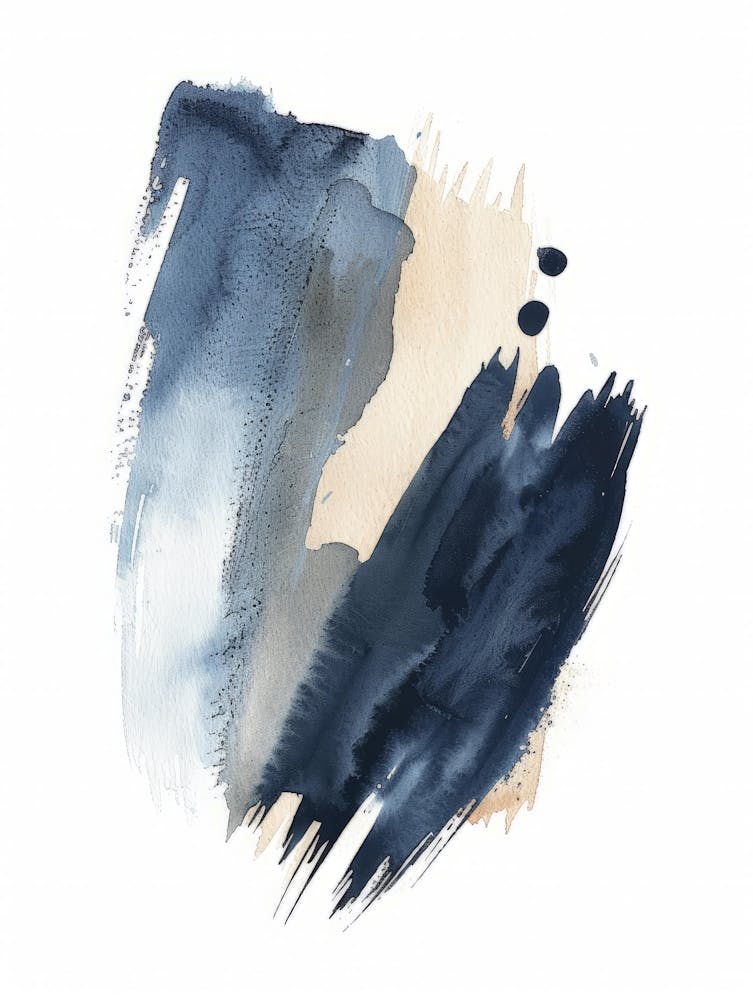 Abstract Watercolor Painting 53