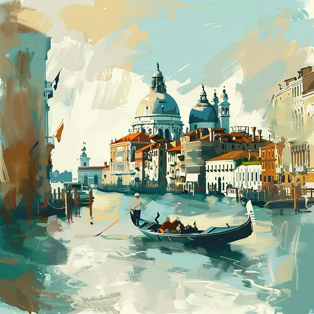A Venice With Grand Canal Expressive Strokes Ill 1720475032 2