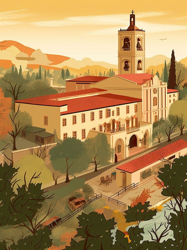 Guadalajara Mexico Illustration 2