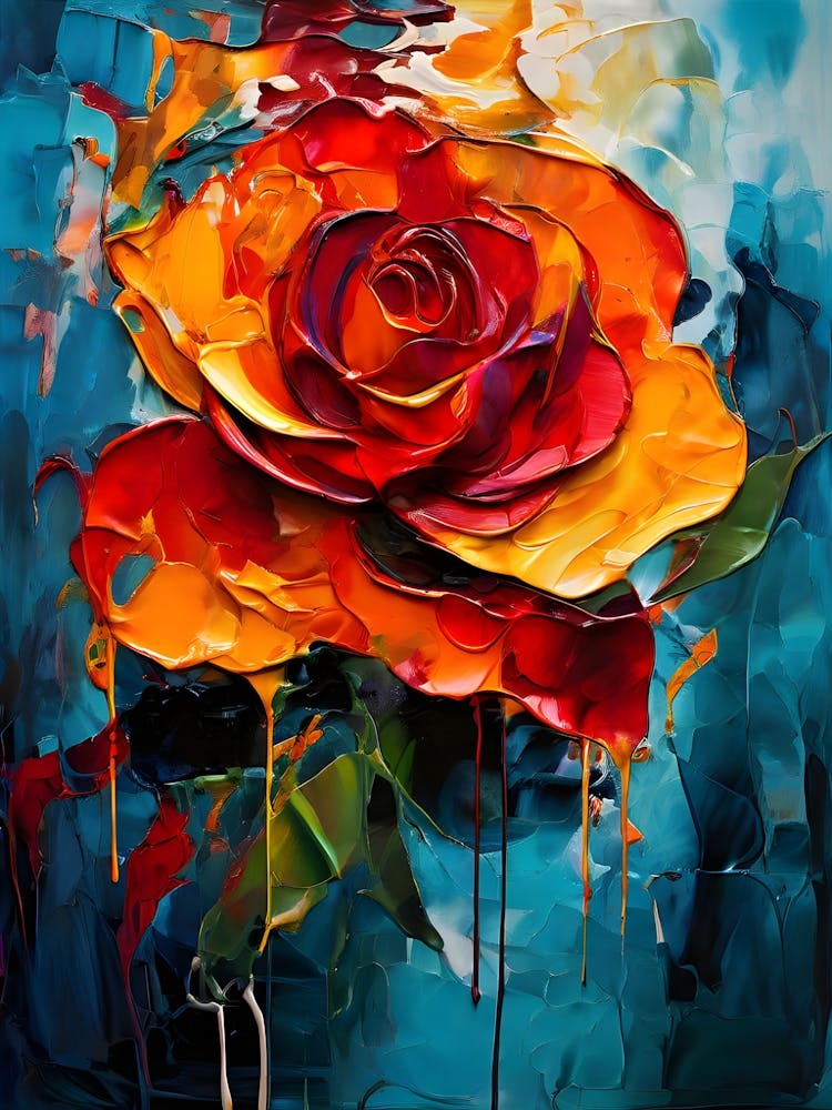 Rose Oil Art
