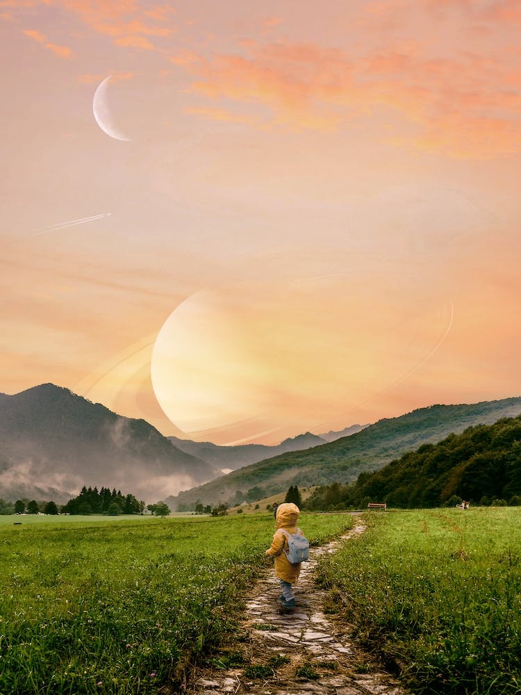 Saturn Sunset
