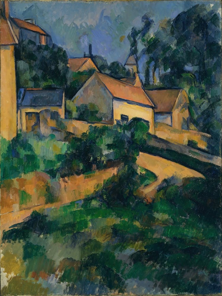 La Route Tournante À Montgeroult (1898), Paul Cézanne