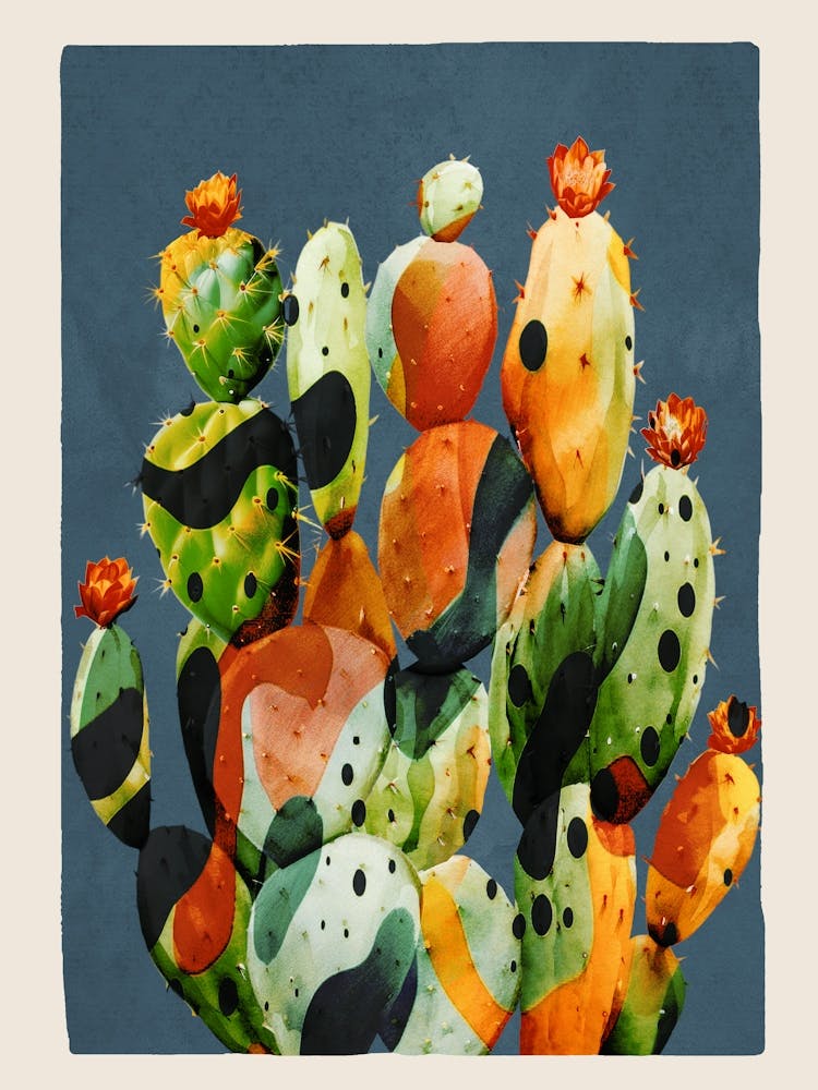 Abstract Modern Cactus 2