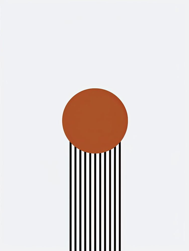 Castries Abstract Flow Minimalist Bauhaus