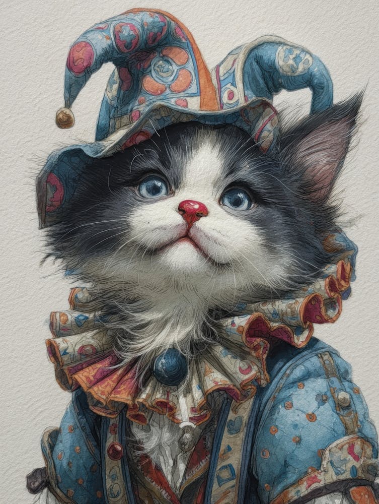 Clownkatze 18