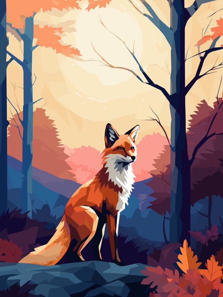 Fox In The Forest 1