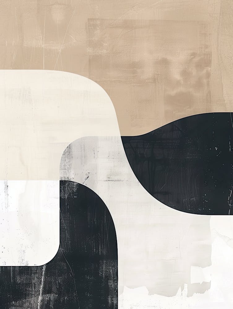 Abstract Tones Minimalist Style