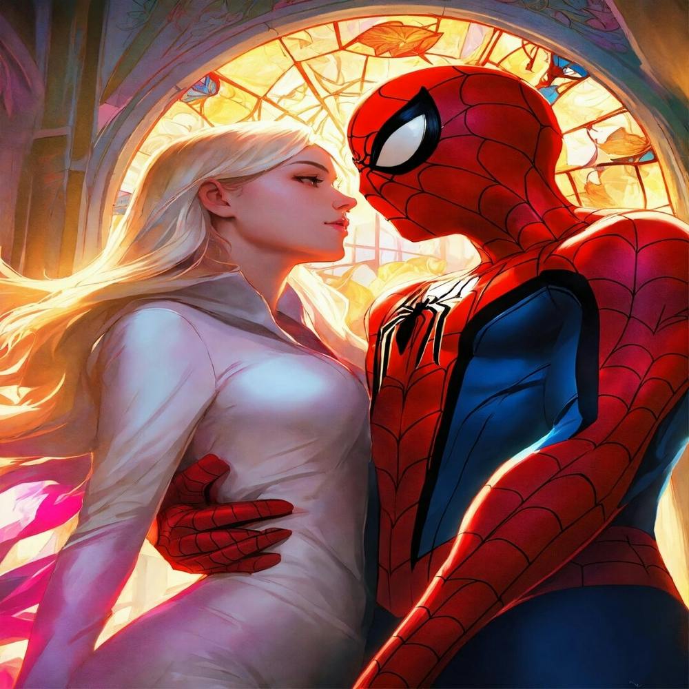 Spider - Man And Gwen