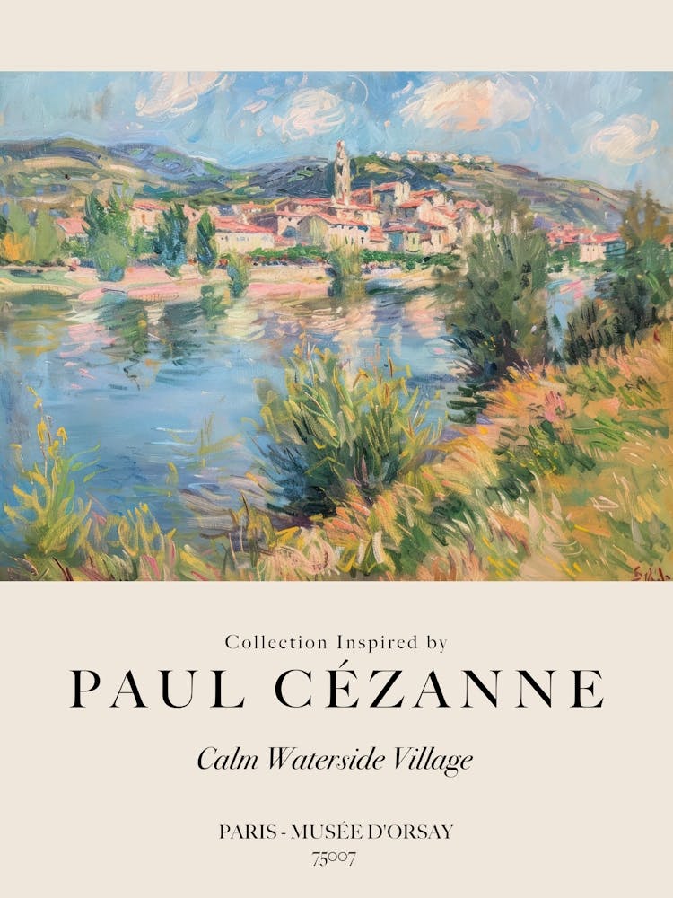 Calm Waterside Village