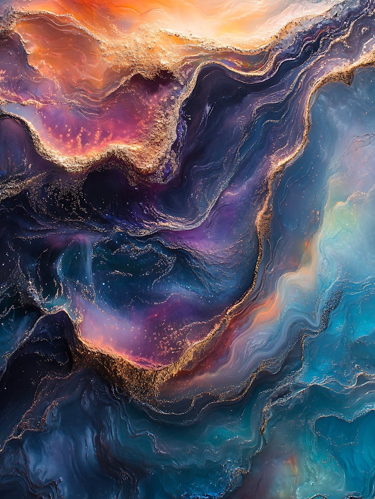 Stunning Whimsical Marble 3