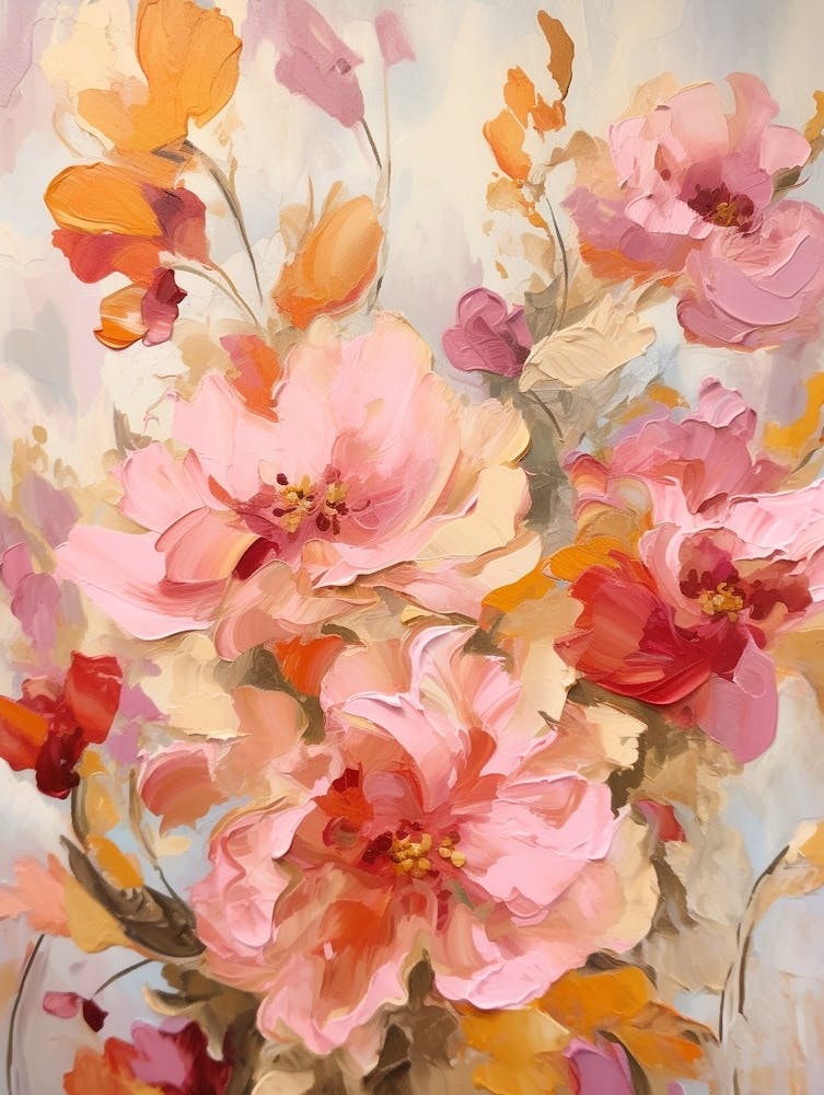 Fall Flower Painting Peony 4
