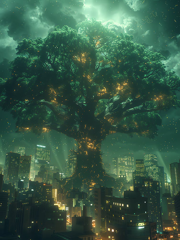 Fantasy Tree In The Middle 7