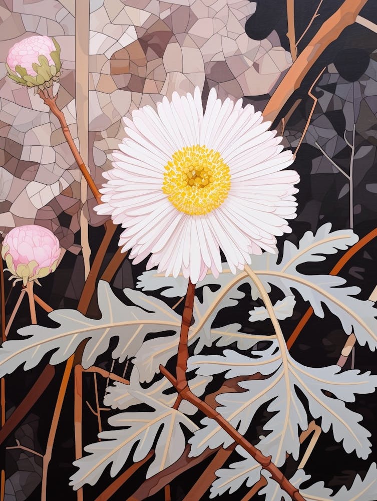 Flower Illustration Asters 5