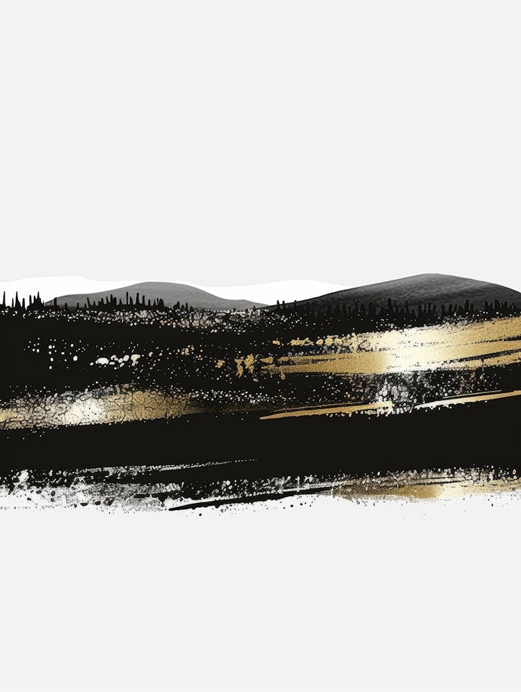 Abstract Landscape Canvas Print 2