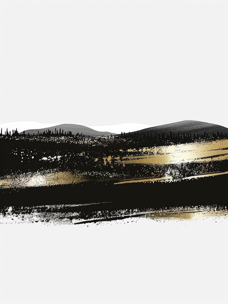 Abstract Landscape Canvas Print 2