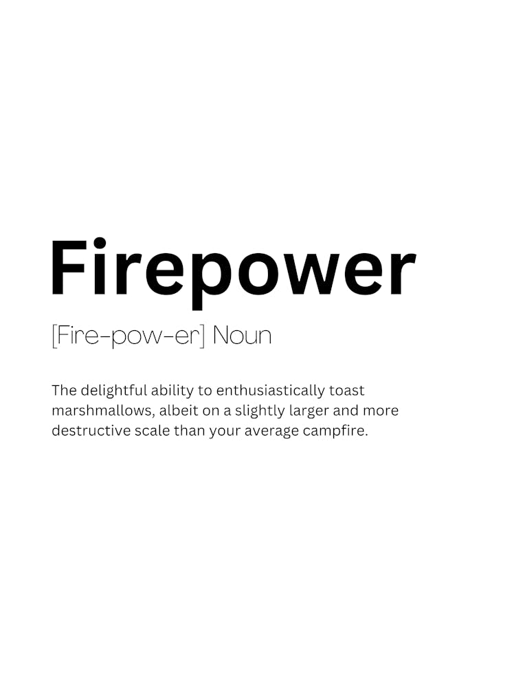 Firepower Definition Meaning