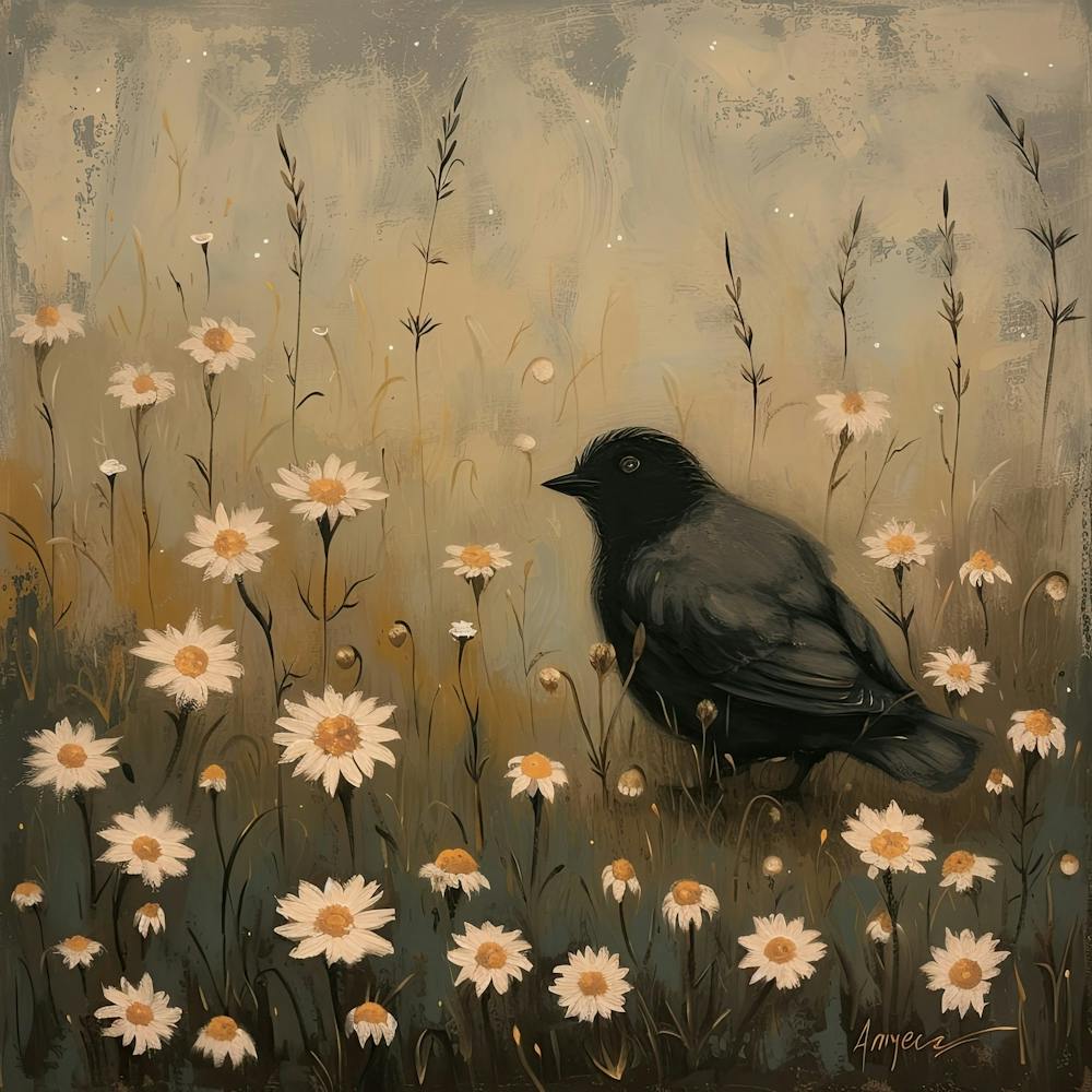 Bird Fairycore Painting 3