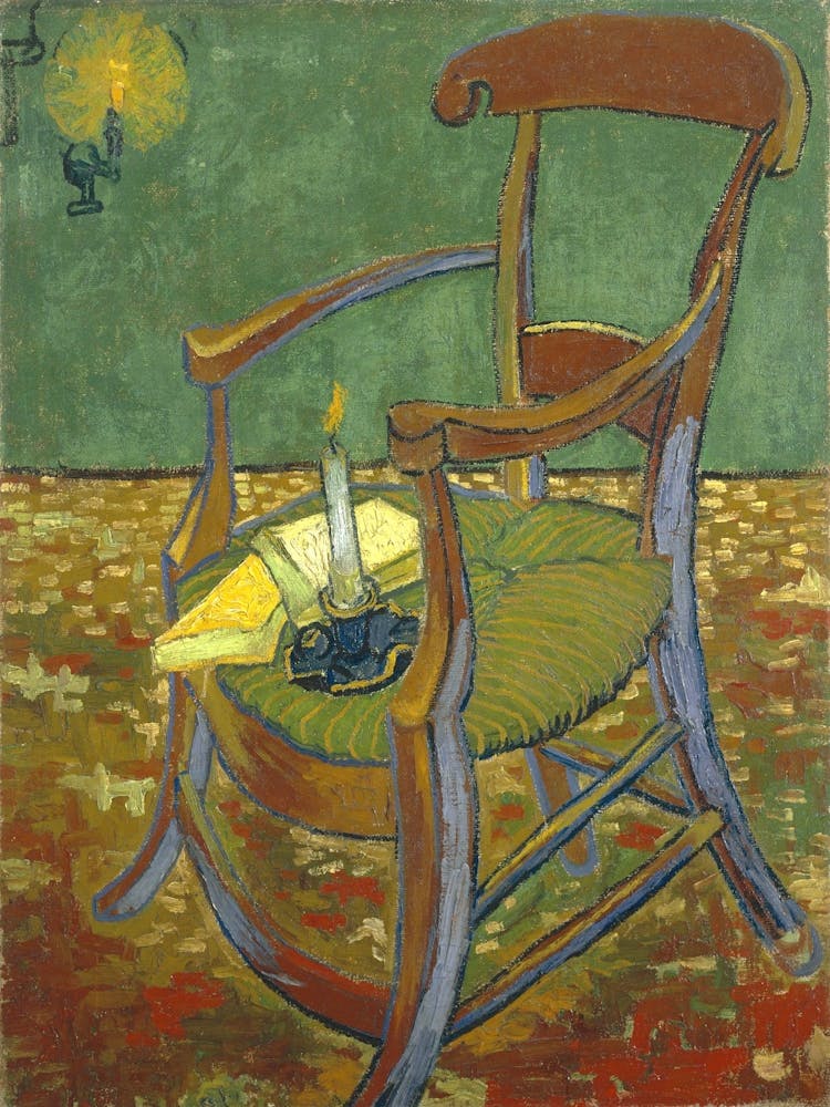 Chair With A Candle