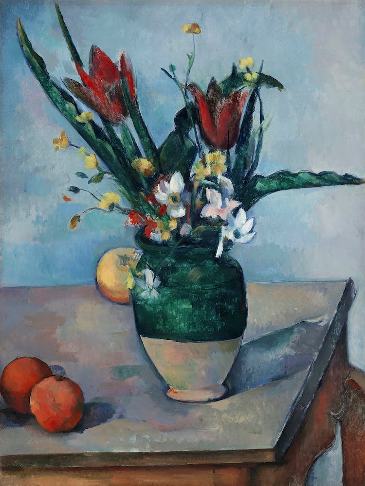 The Vase Of Tulips, Paul Cézanne