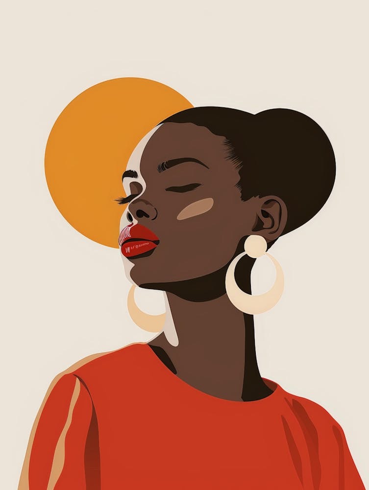 Afro-American Woman 51