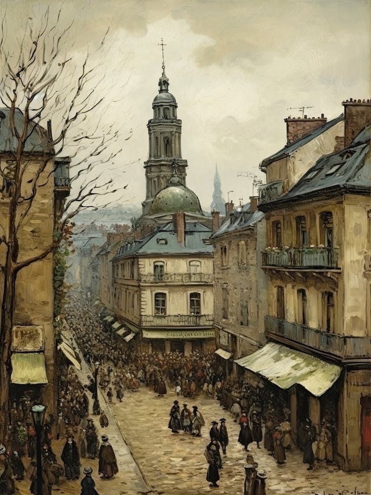 Paris Van Gogh Style 3