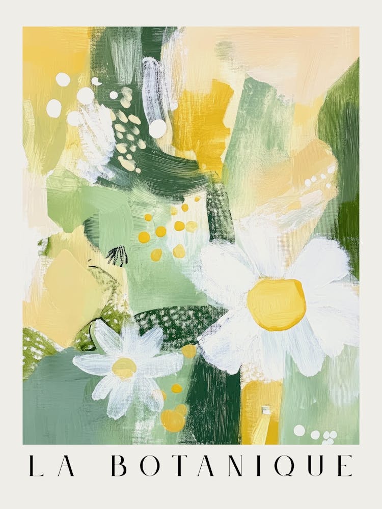 Soft modern botanicals in pastel yellows in a minimalist aesthetic – Scandinavian style abstract floral illustration botanical print - contemporary wall art perfect for calm bedrooms, elegant offices, or nature inspired feminine decor