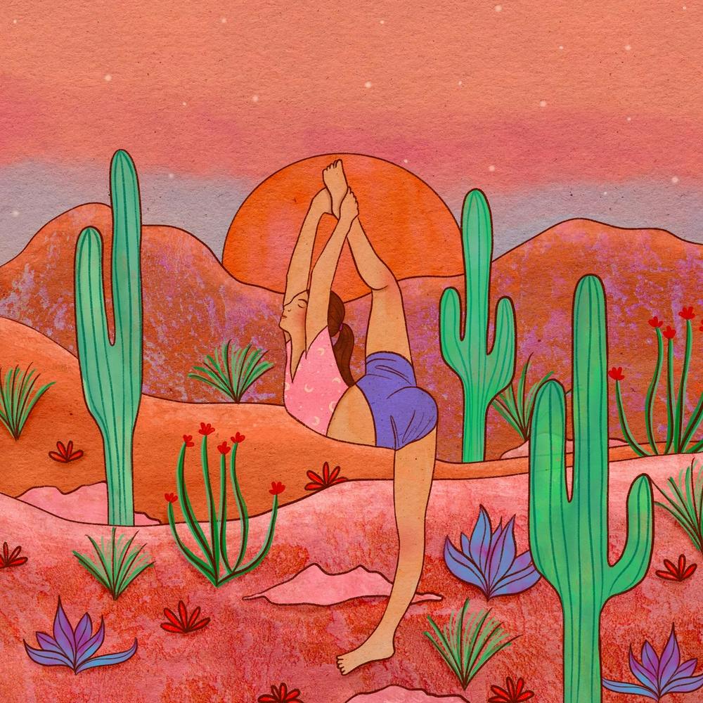 Yoga In The Desert 1
