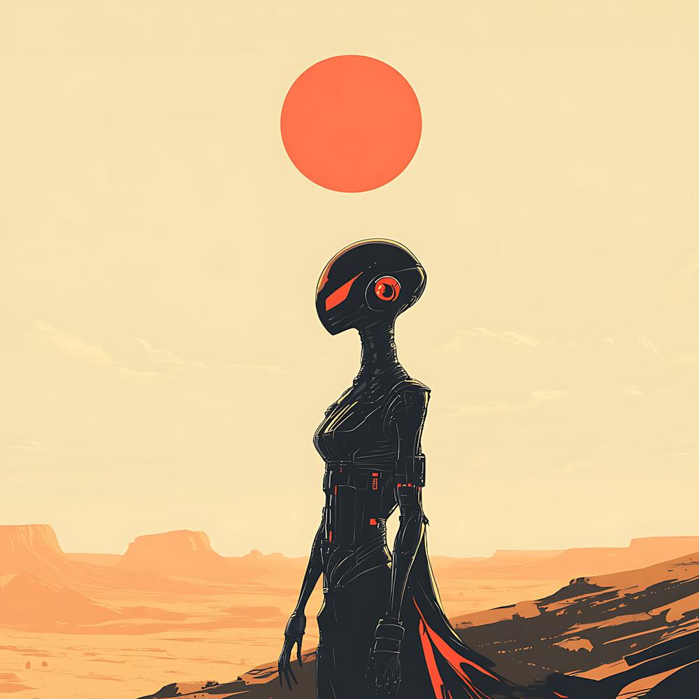 Alien In The Desert 5