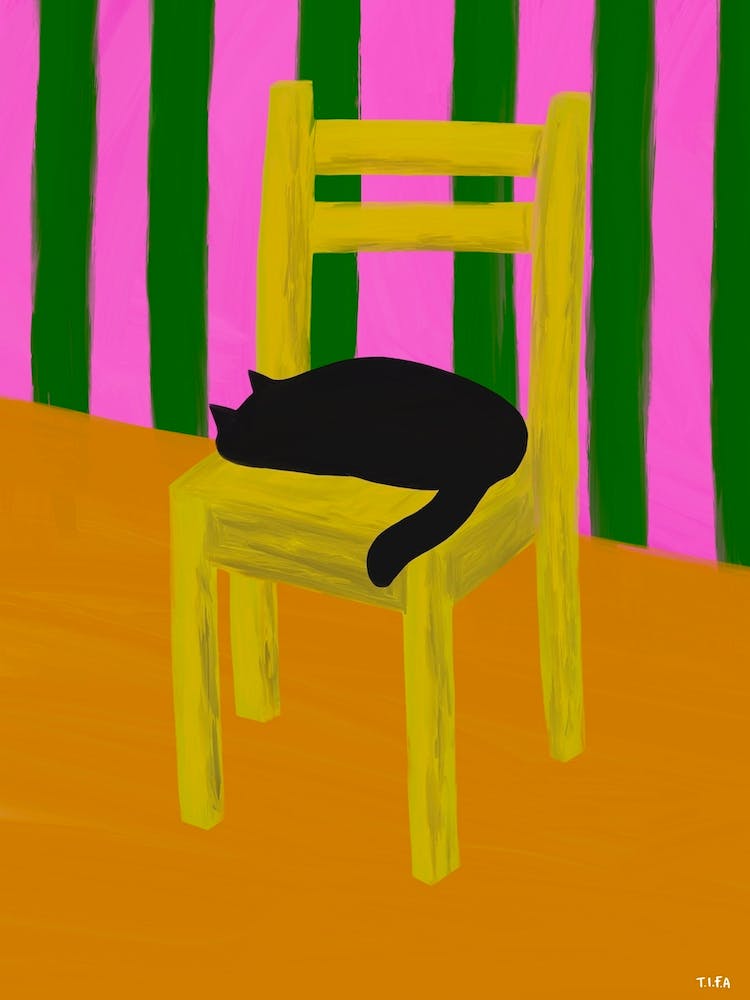 Chat endormi
