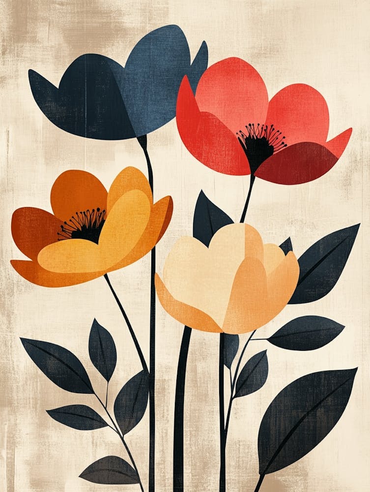 Poppies Canvas Print 3