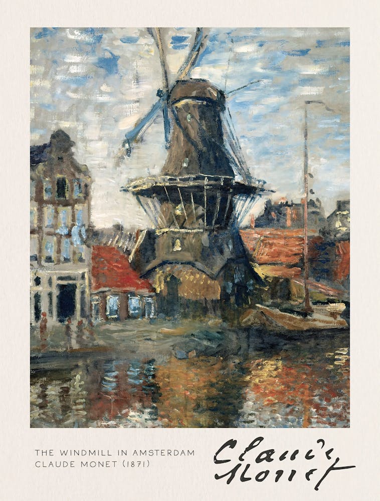Claude Monet - Windmill