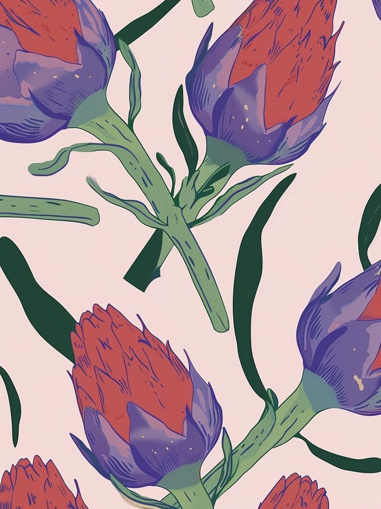 Artichoke Abstract Pattern 1