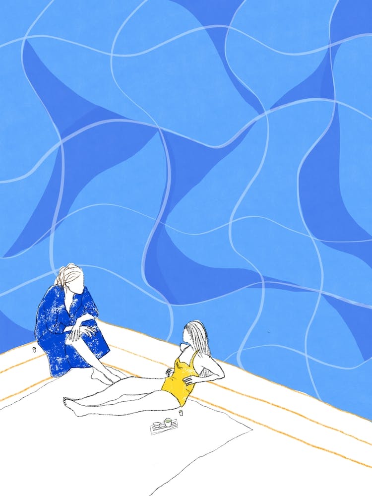 Summer Blue Talk