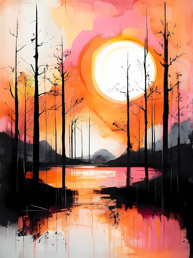 Sunset In The Woods 10